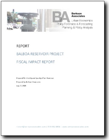 Cover of Balboa Fiscal Feasibility Report