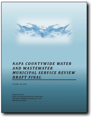 Cover of Napa Water/Wastewater MSR
